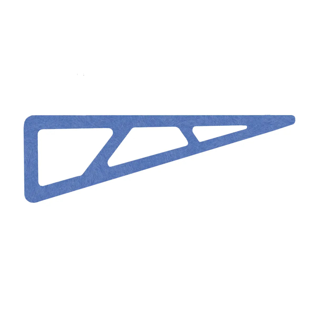 Felt Ceiling Acoustic Baffles - SLANT on white background Decormania UK